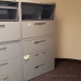 Global Lt. Grey 5 Drawer Lateral File Cabinet, Locking